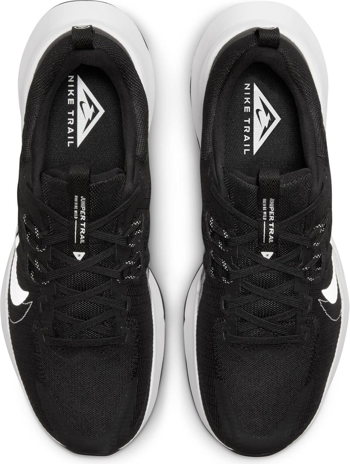 Black/White Trail-Running Shoes G747