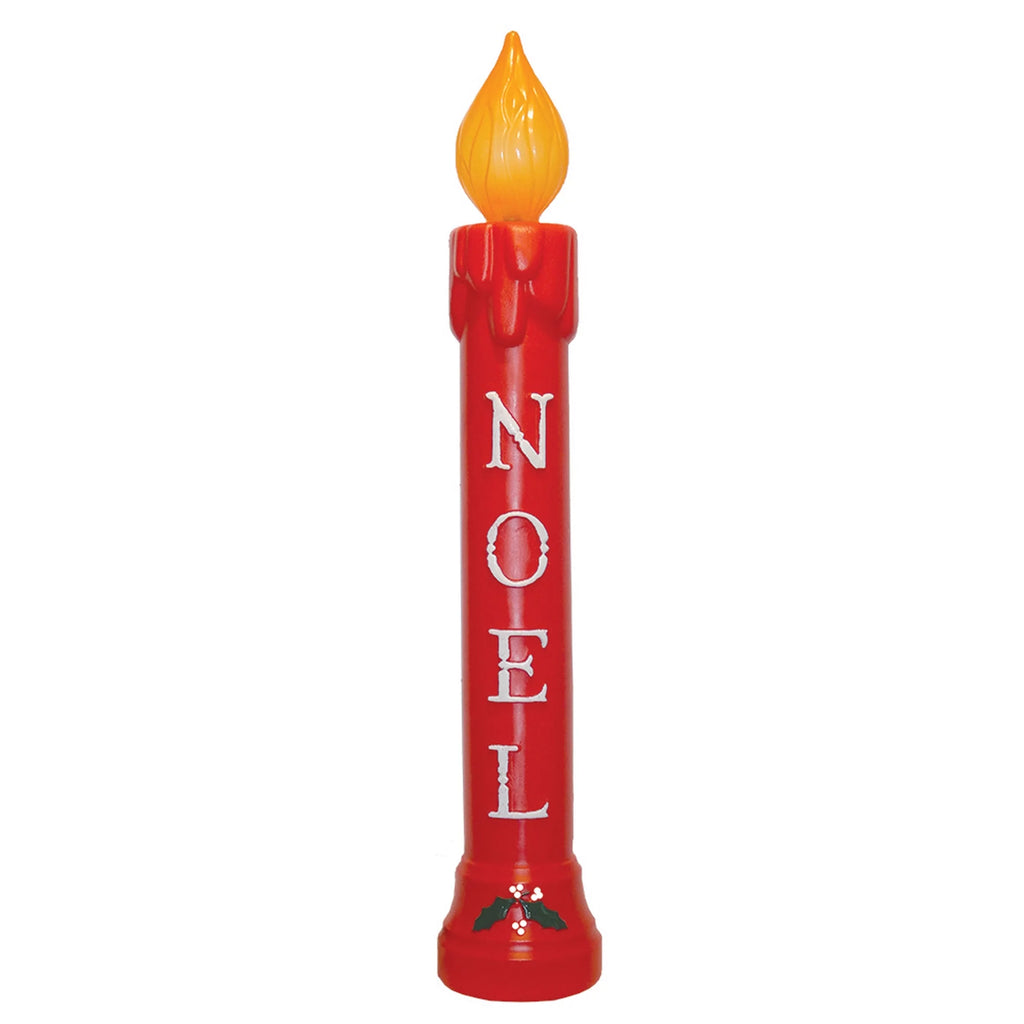 39 Inch Illuminated Candle with Cord and Light I3736