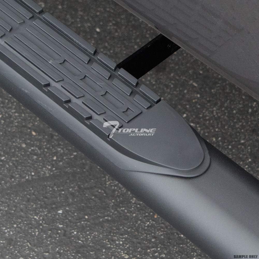 Oval Matte Black Side Step Nerf Bars Running Boards X9772