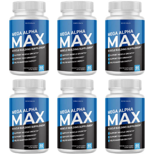 6 Bottles Muscle Building Dietary Supplement E26490