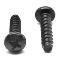 Black Zinc Plated Phillips Pan Head Sheet Metal Screw Q26361
