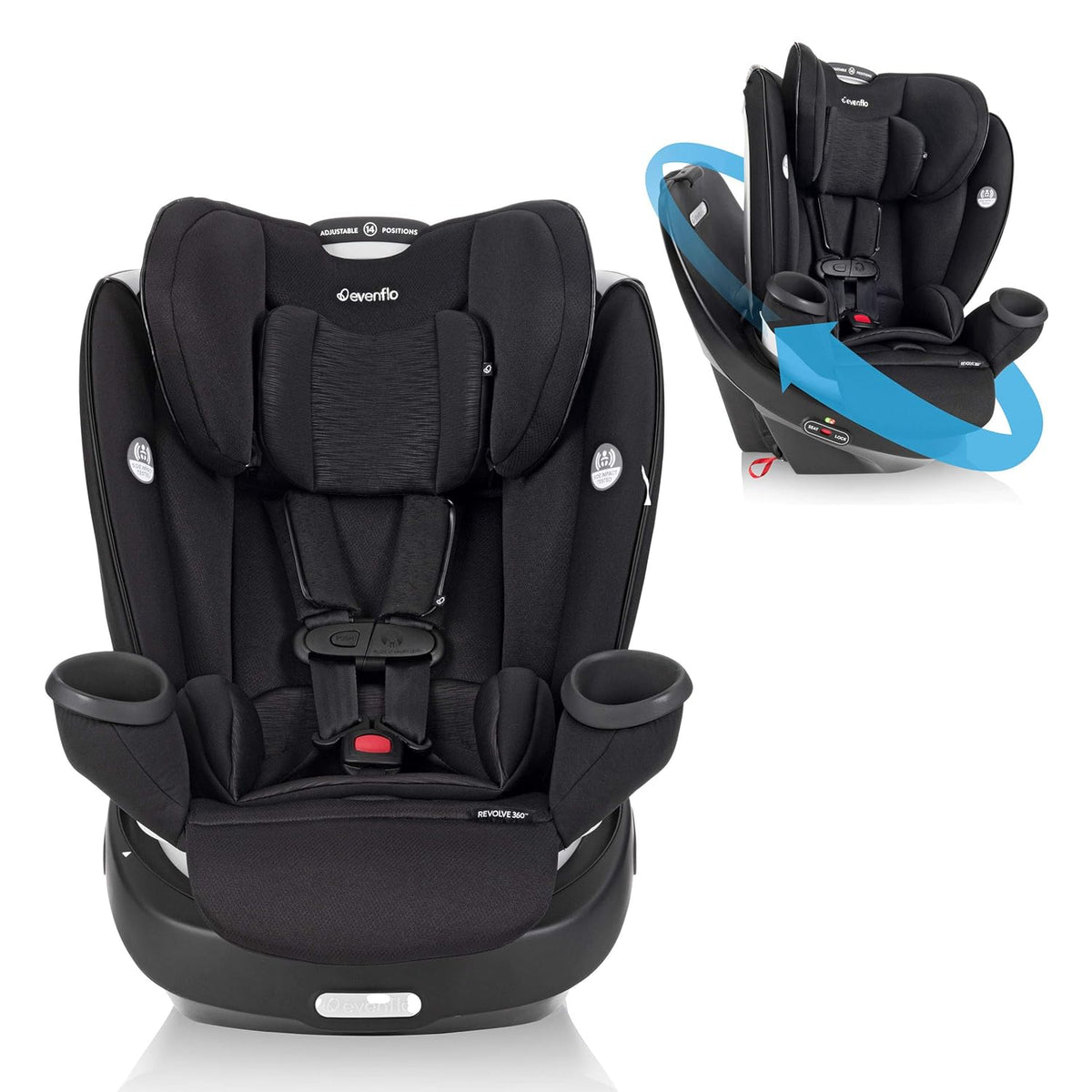 Sapphire Blue Rotational All-in-One Convertible Car Seat C378