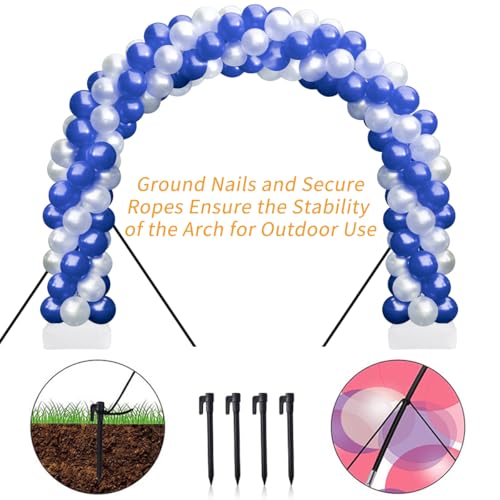 8ft Tall 9ft Wide Adjustable Balloon Arch Kit V722
