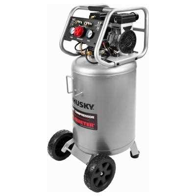 20 Gal. Vertical Electric-Powered Silent Air Compressor D719075