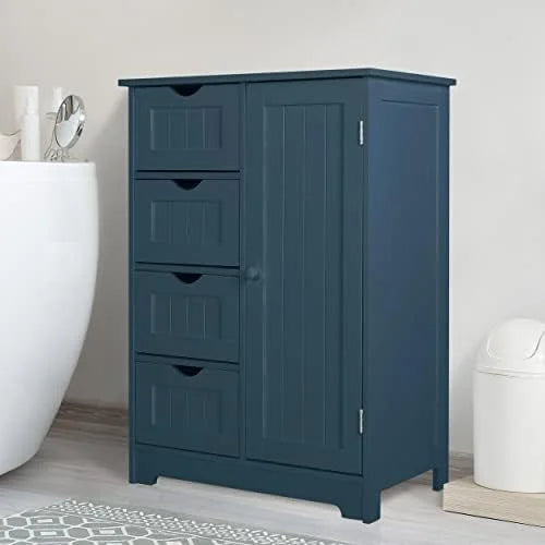 4 Drawer Freestanding Bathroom Cabinet H3533