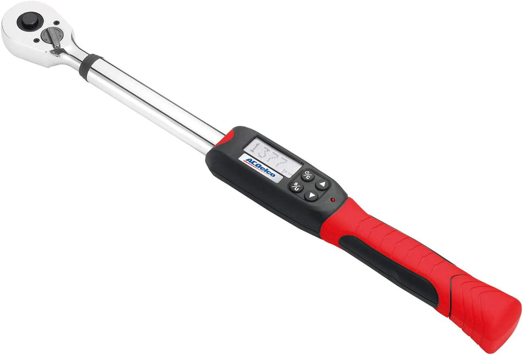 Heavy Duty Digital Torque Wrench with Buzzer and LED Flash Notification L359