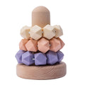 Silicone Stacking Ring Stacker Toddler Teething Toy X7772
