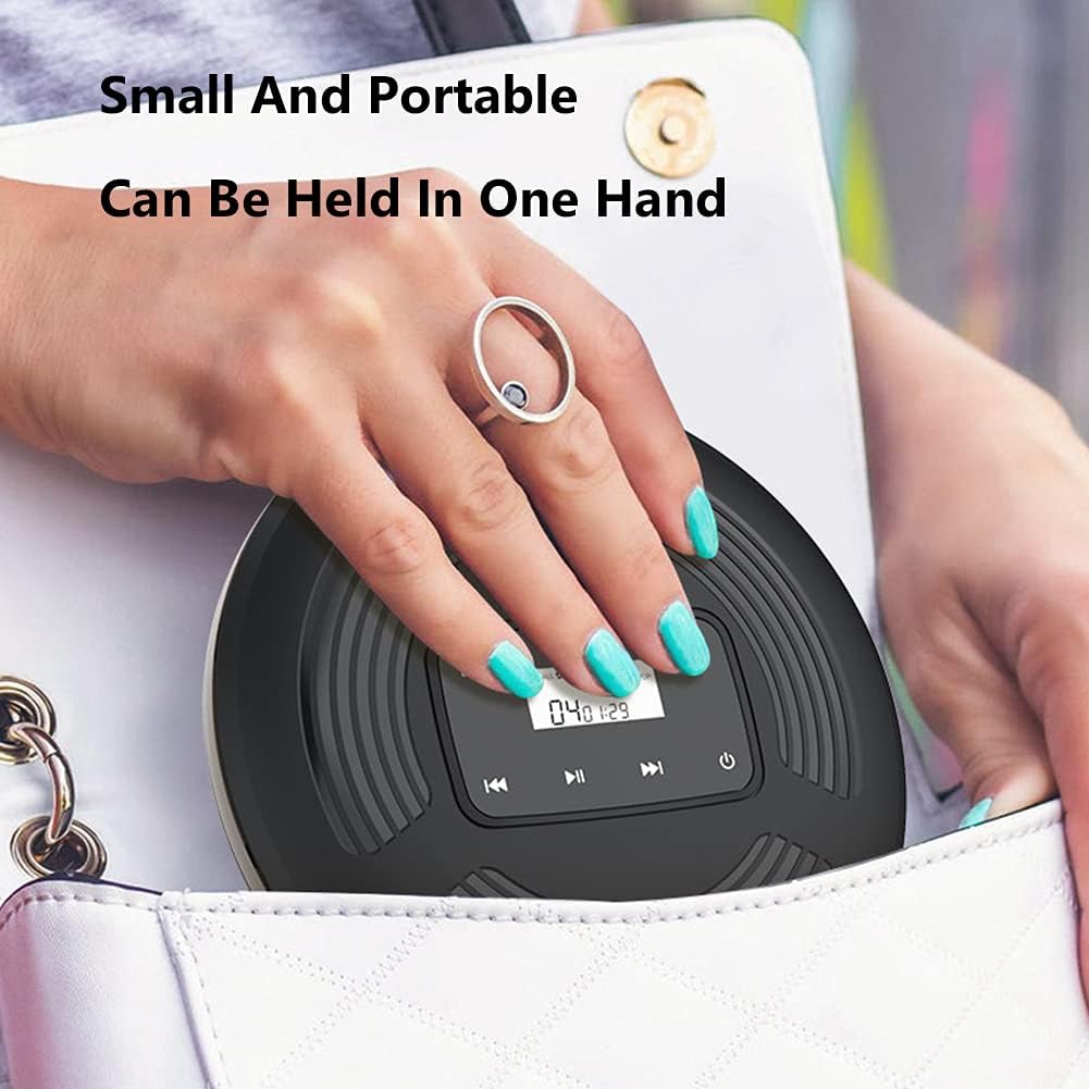 Portable CD Player Rechargeable Bluetooth FM Transmitter M623791