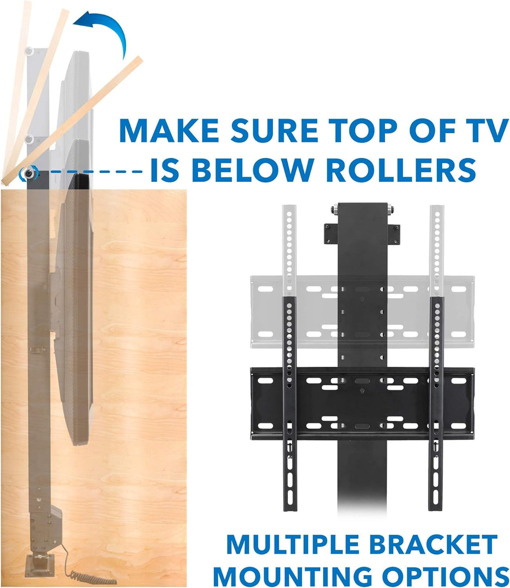 Motorized Height Adjustable TV Lift with Remote Control for 32 to 48 Screens G584