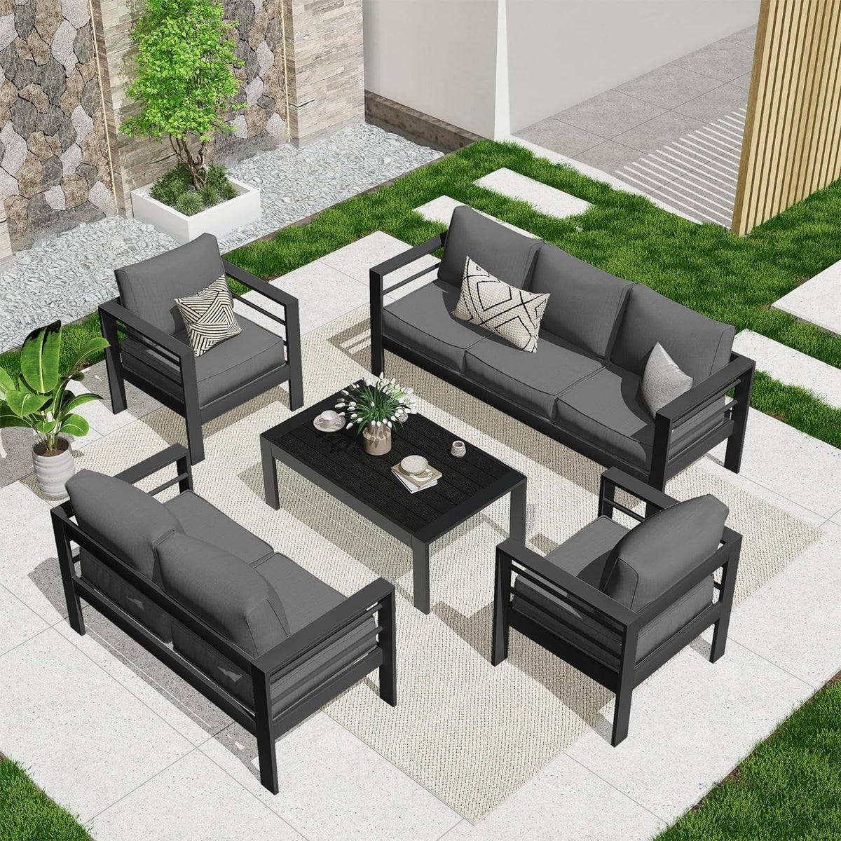 Aluminum Patio Furniture Set G445158