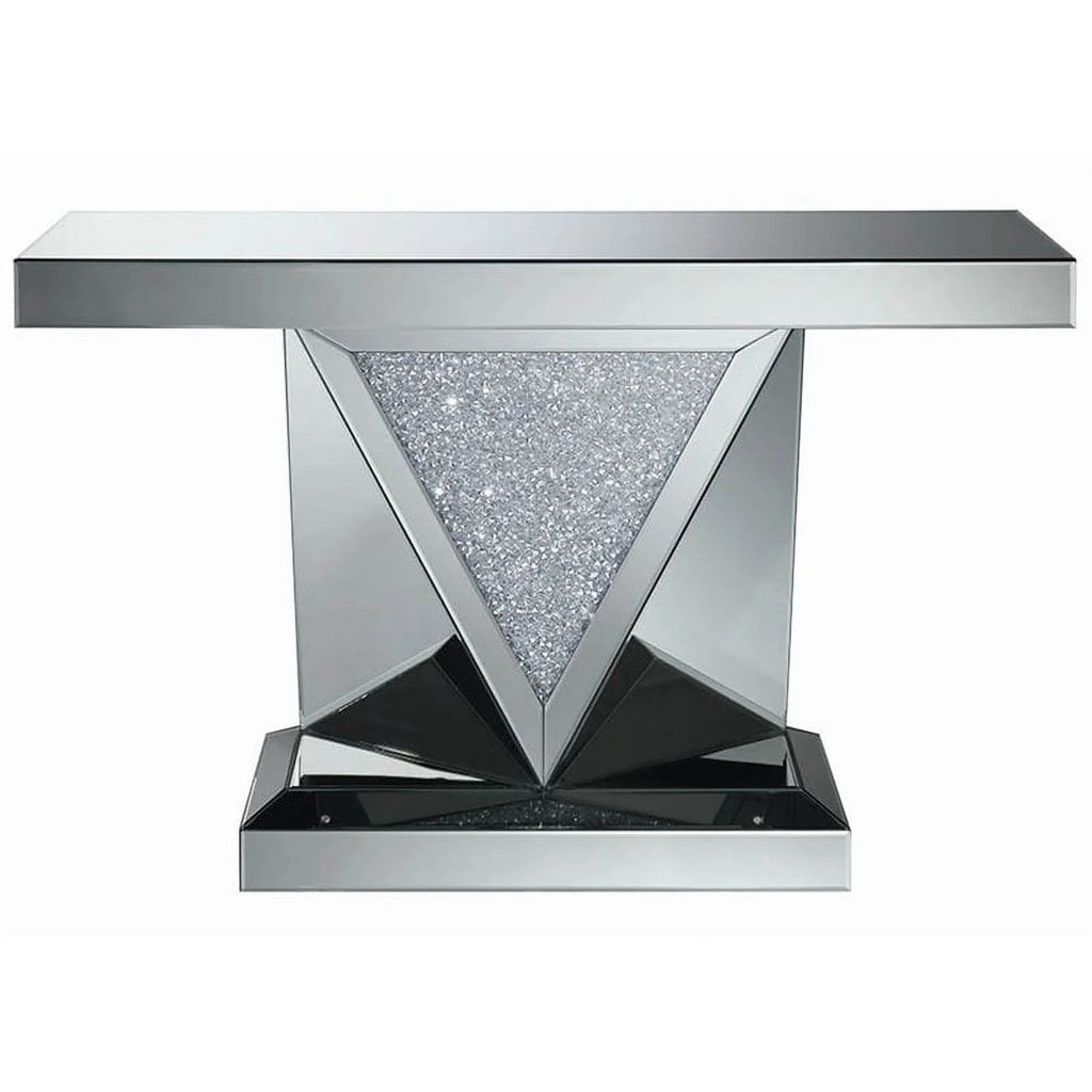 Rectangular Sofa Table with Mirror V8687