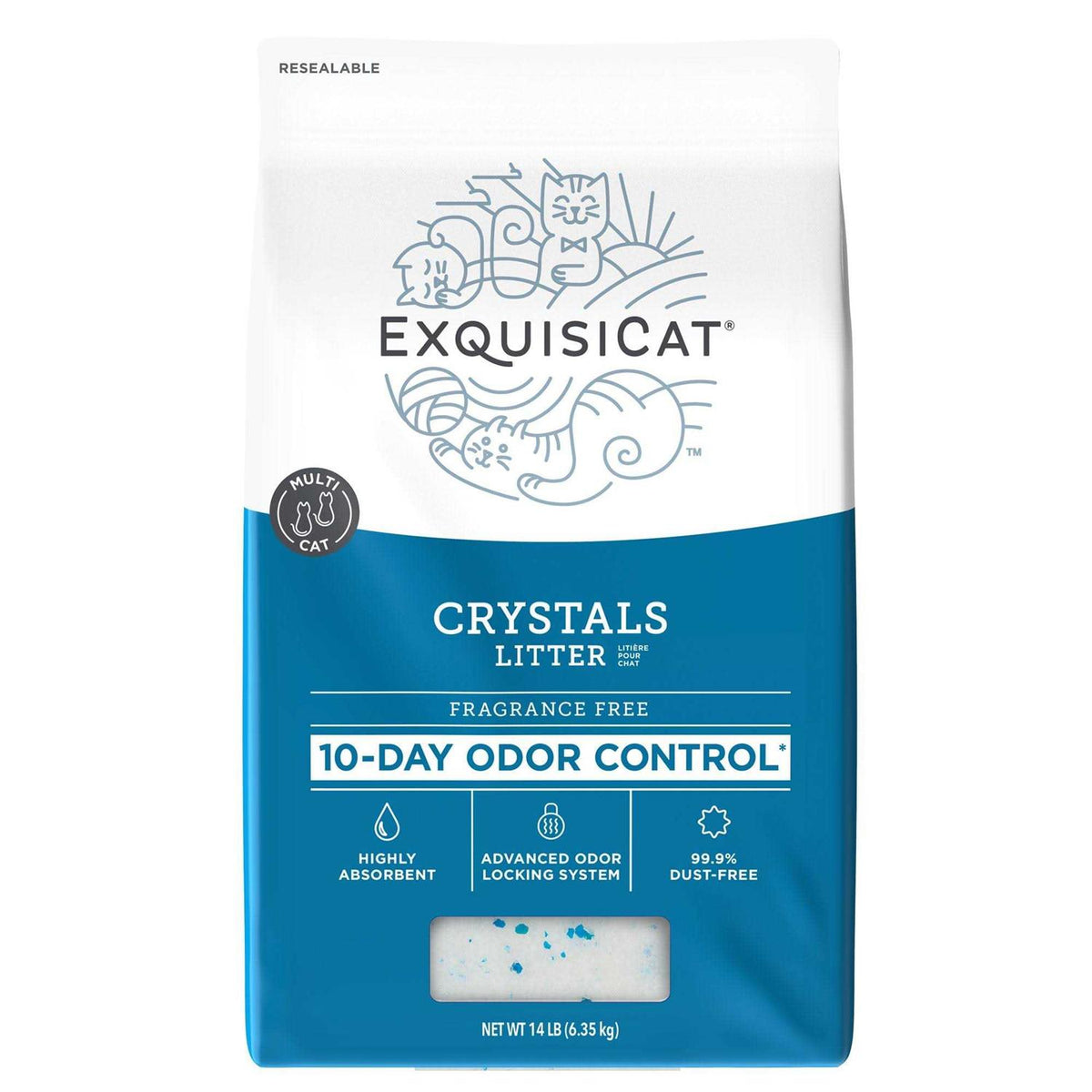 Multi-Cat Silica Cat Litter K722459