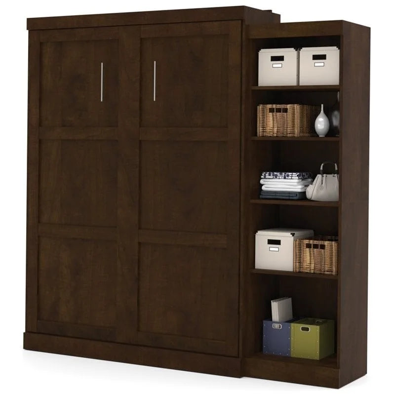 Queen Wall Bed with Storage B92962