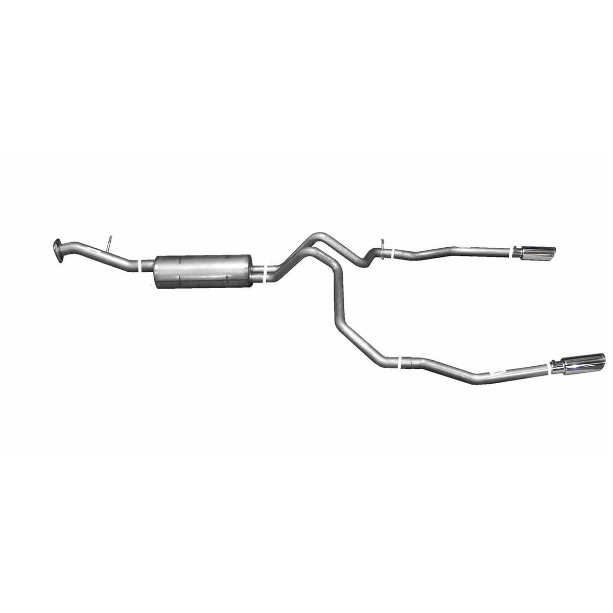 Cat-Back Dual Split Exhaust System Q7753