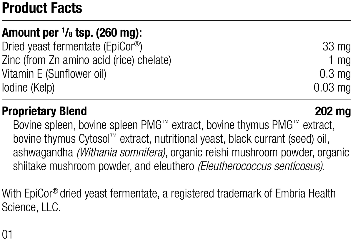 3.9 oz Immune System Support T992
