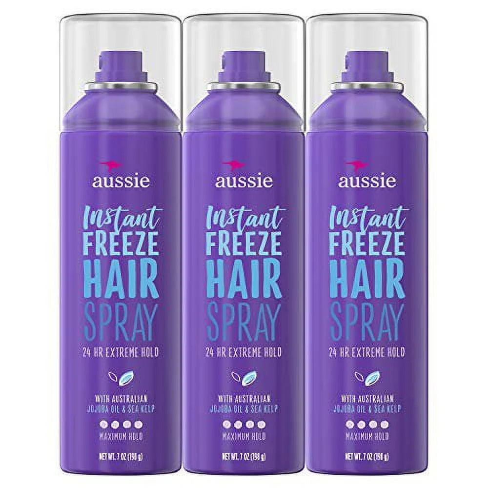 Hairspray with Jojoba & Sea Kelp, 7 fl oz (Pack of 3) D9306