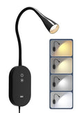 Wall Mounted Reading Light Set of 2, LED Flexible Gooseneck 4000k Bed Lights I770