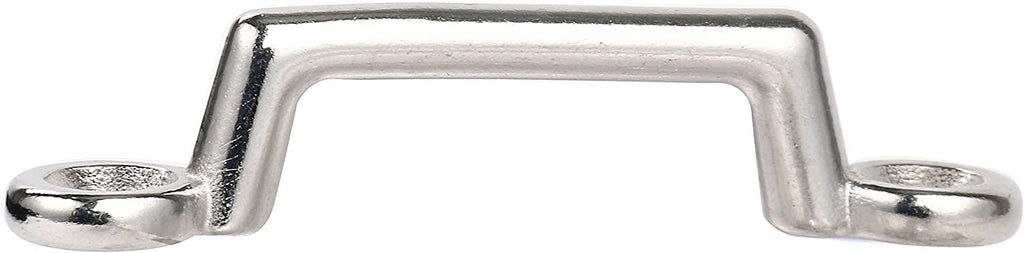 Pack of 6 Stainless Steel Bimini Top Strap, Pad Eye, Footman's Loop Y660