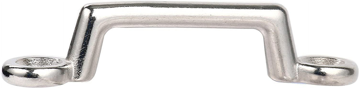 Pack of 6 Stainless Steel Bimini Top Strap, Pad Eye, Footman's Loop Y660