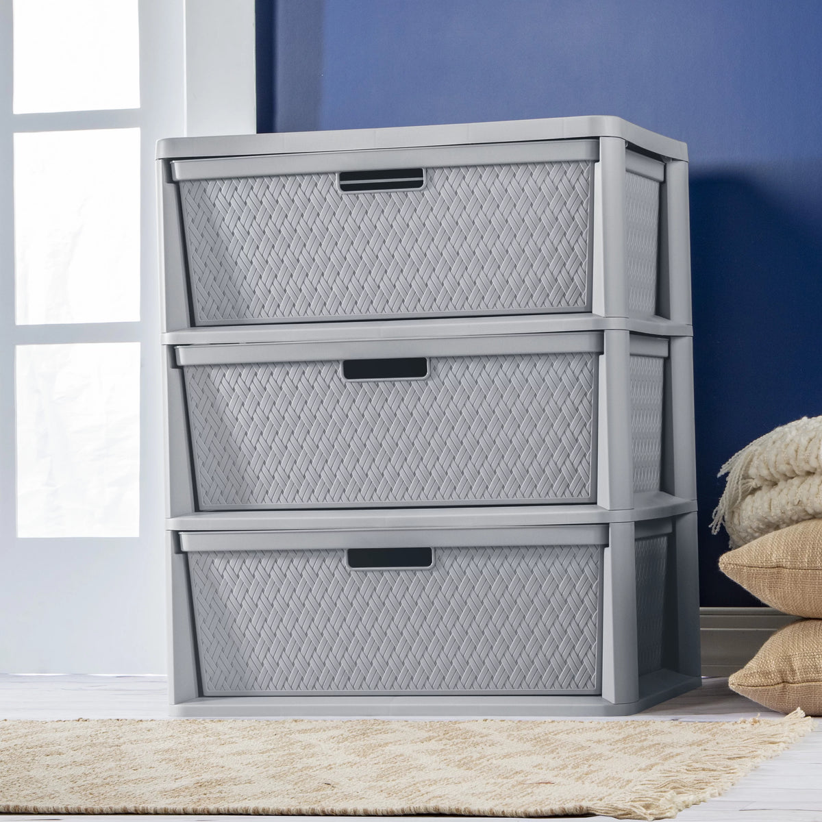 Wide 3 Drawer Tower K69509