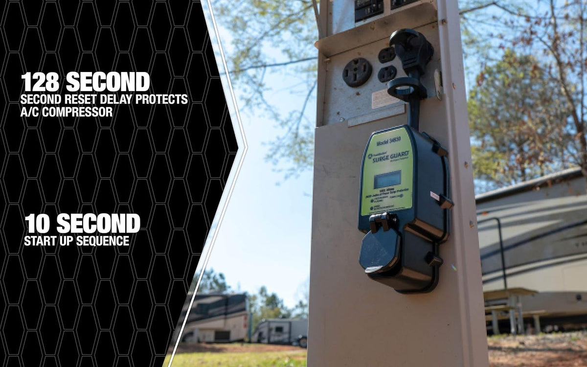 Portable Surge Guard with LCD Display X82187