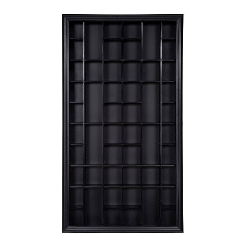 Black Shot Glass Display Case A89103