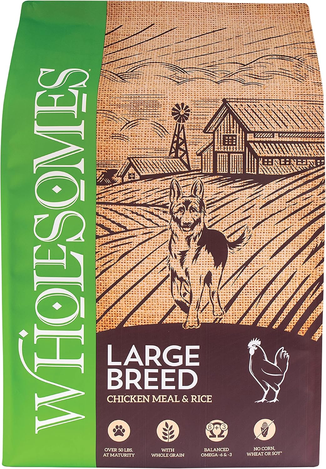 40 Lb. Large Breed Dry Dog Food S94488