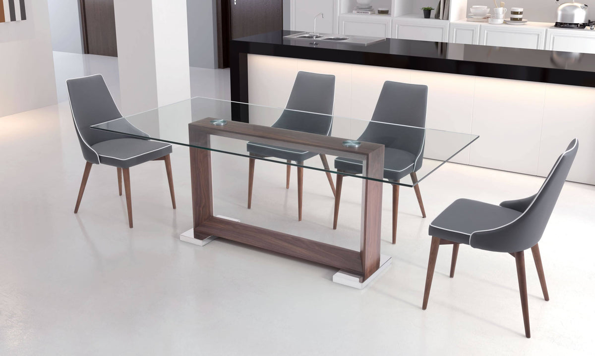 Dark Gray Dining Chair (Set of 2) J9794
