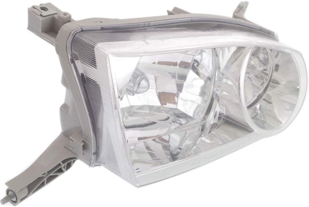 Passenger Side Headlight for Toyota Corolla 2001 2002 Pack of 2 V946820