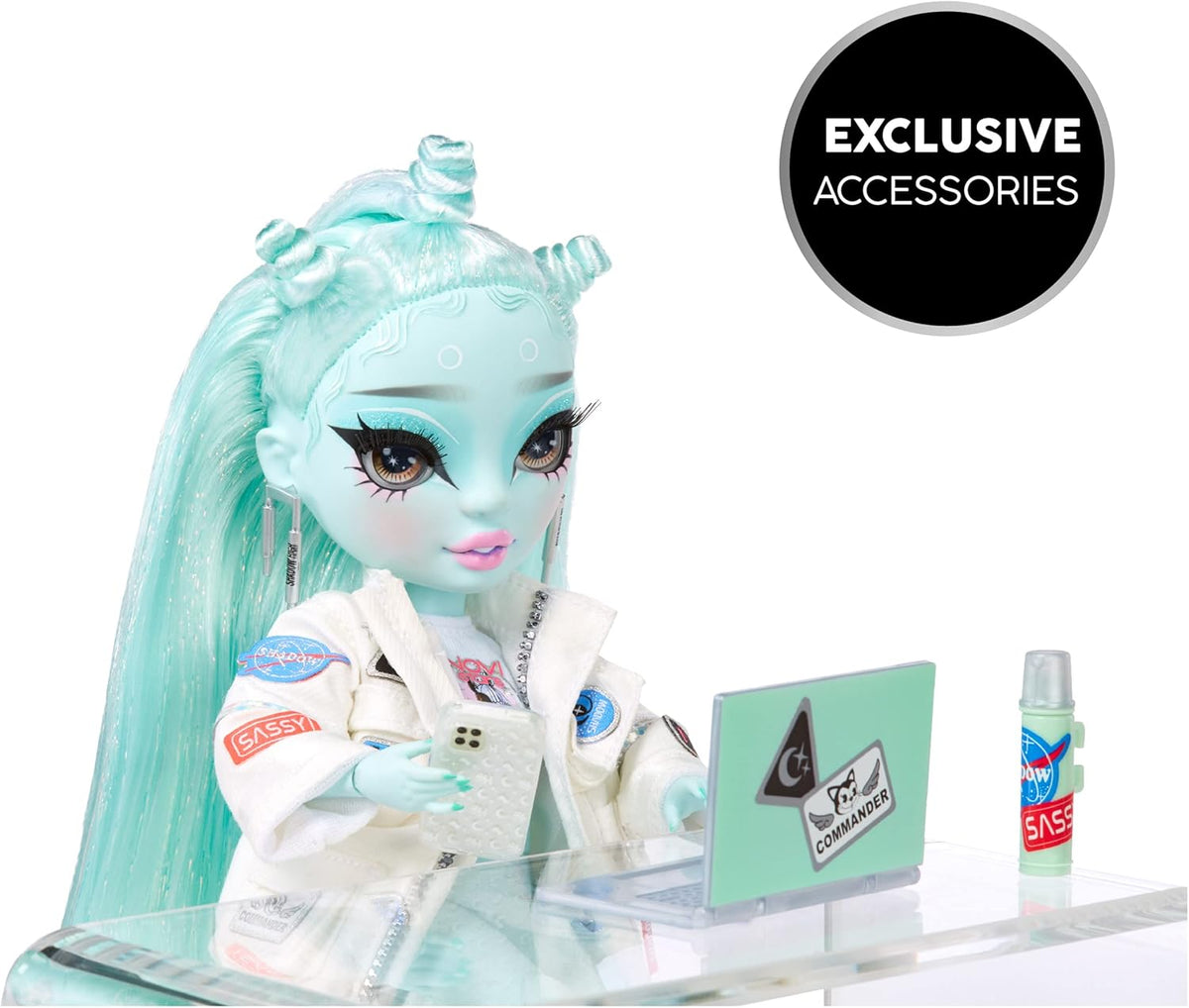 Light Green Fashion Doll with Fashionable Outfit & 10+ Colorful Play Accessories L644