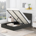 Upholstered Full Storage Platform Bed M3725