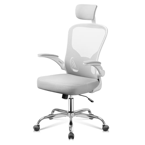 White High Back Mesh Ergonomic Office Chair R635