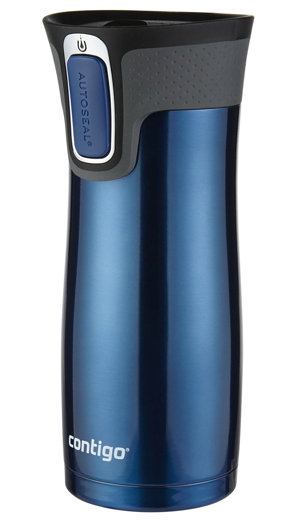 16 Oz Stainless Steel Travel Mug, 2-Pack F29931