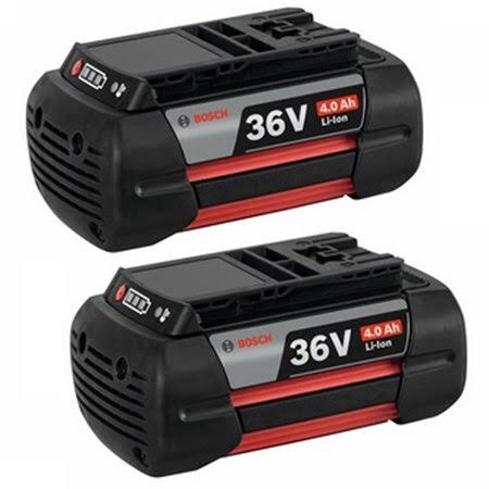2 Pack 36V 4.0Ah Lithium-Ion Batteries L2064