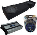 10 Custom Sub Box Enclosure with Amplifier I8761