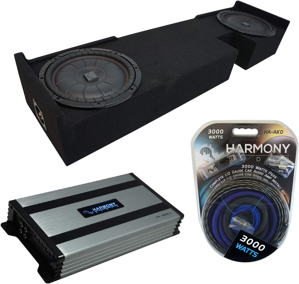 10 Custom Sub Box Enclosure with Amplifier I8761