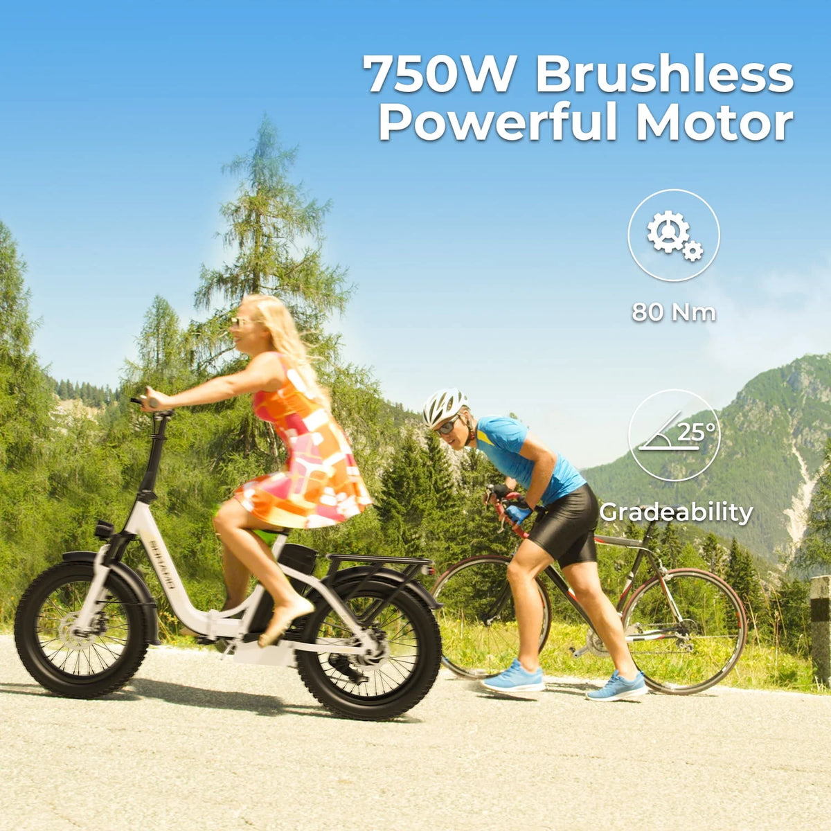 48V 15AH 750W Folding Electric Bike N307437
