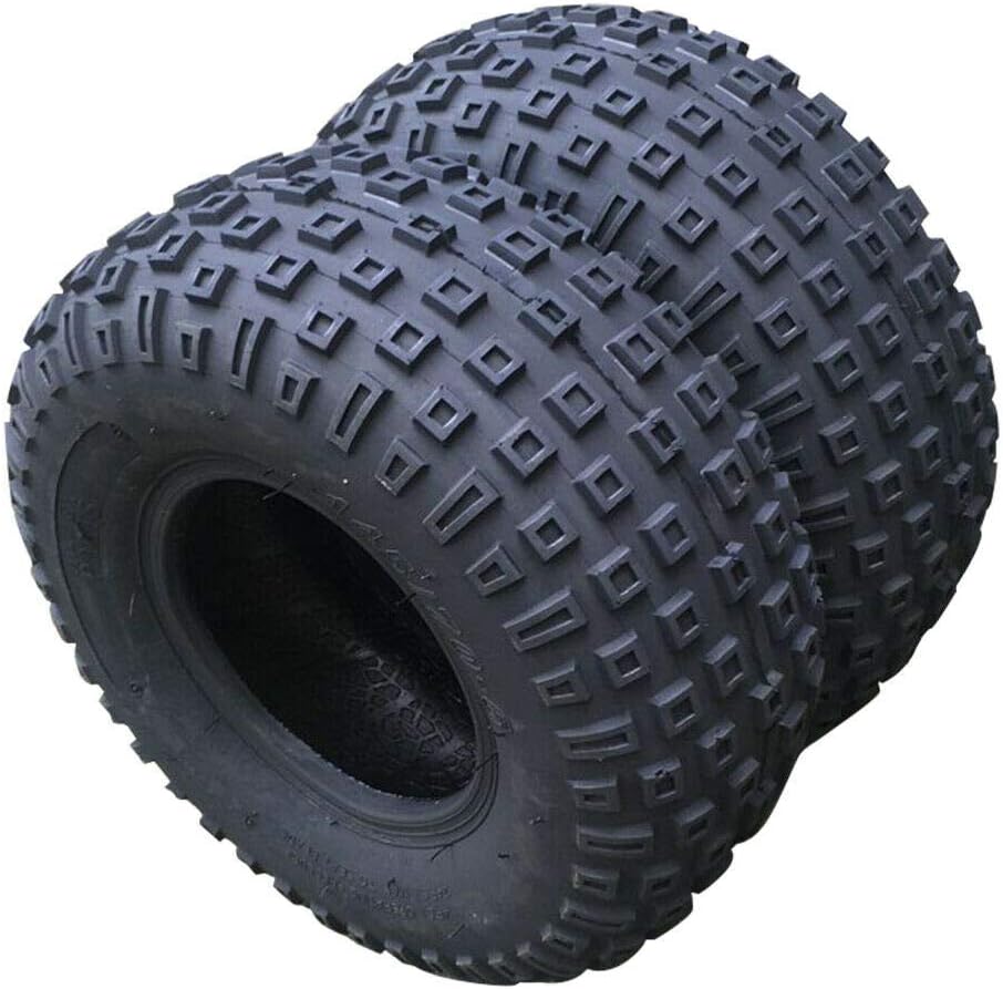 2pcs 145/70-6 ATV Sport Tires, 6-PLY Tubeless Pack of 2 Z880354