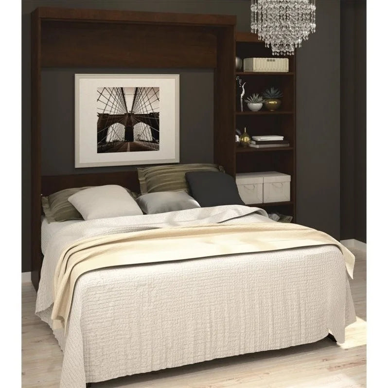 Queen Wall Bed with Storage B92962