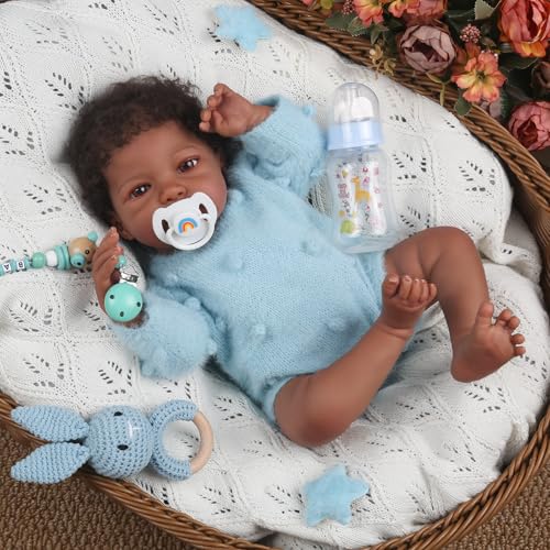 20 Inch Lifelike Reborn Baby Doll with Weighted Soft Body W60637