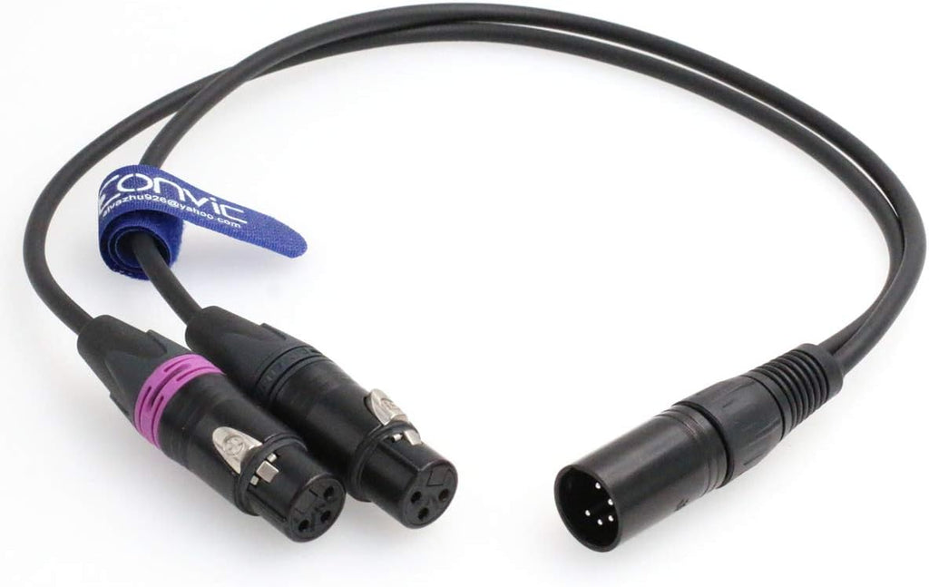 5-pin to 3-pin XLR Audio Signal Cable K8614