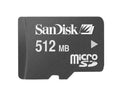 512 MB MicroSD Memory Card with SD Adapter D61012