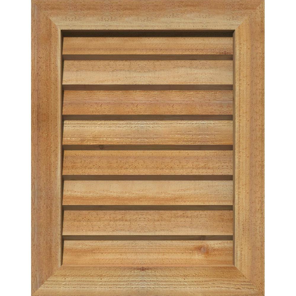 24x22 Vertical Gable Vent Unfinished Non-Functional M292251