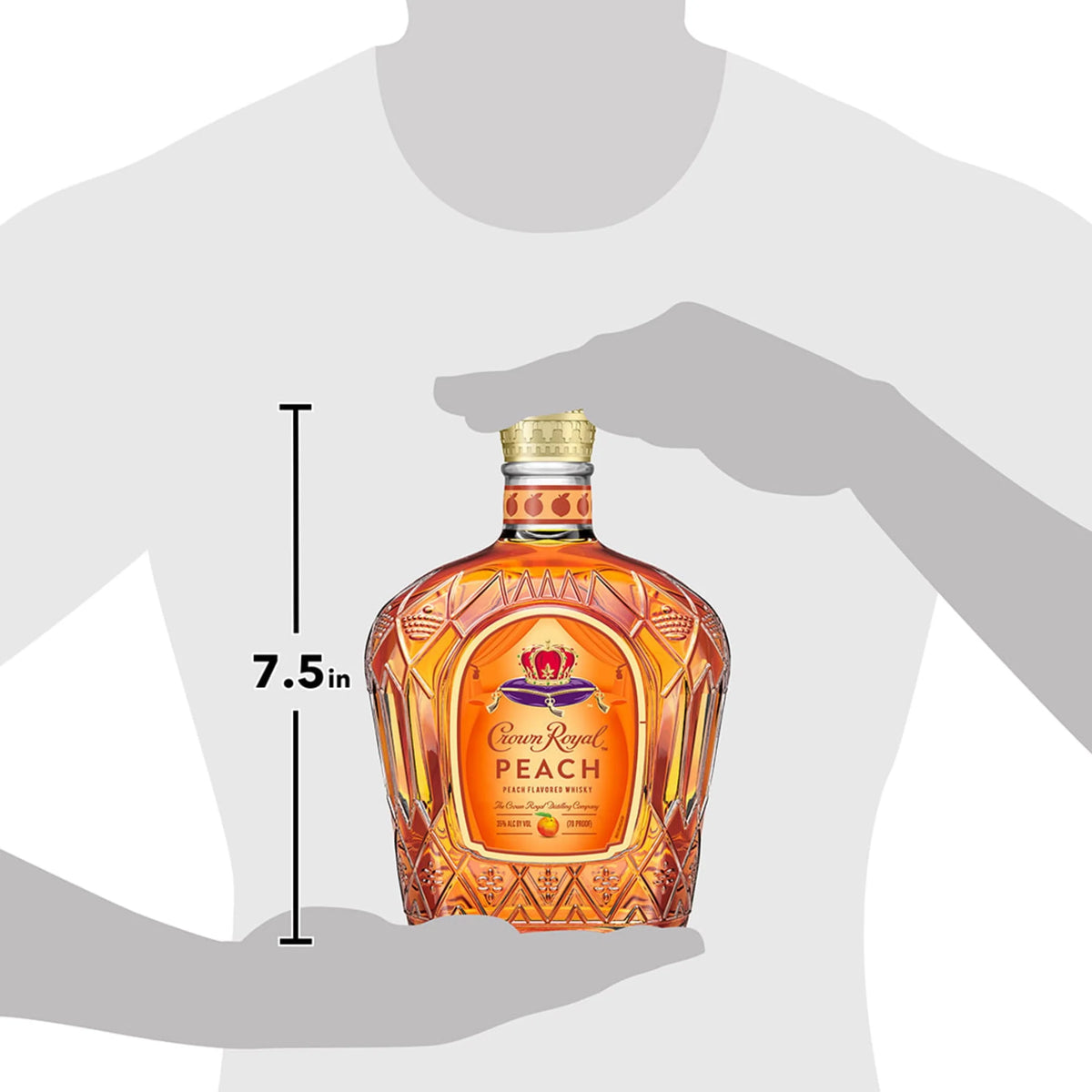 Peach Flavored Whisky 750 mL K6453