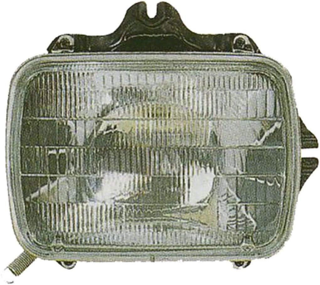 Passenger Side Halogen Headlight Assembly Pack of 2 H7258