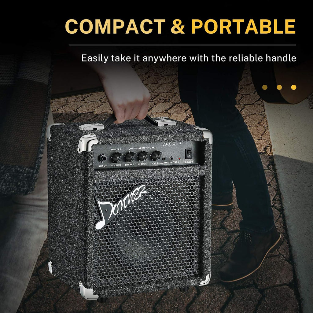 15W Bass Guitar Amplifier with Cable T488