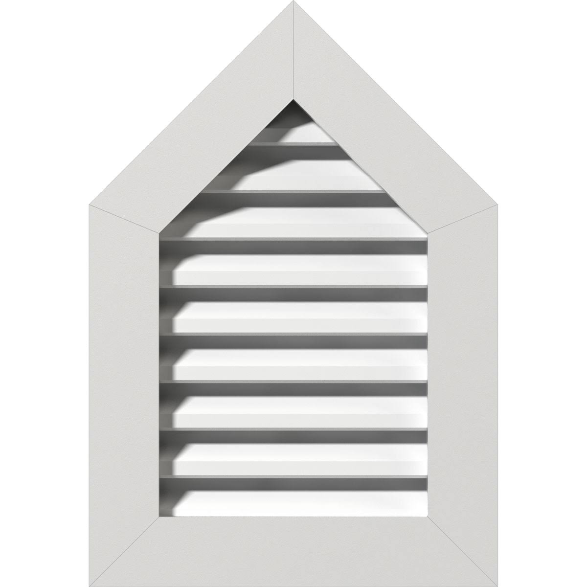 PVC Gable Vent L20024