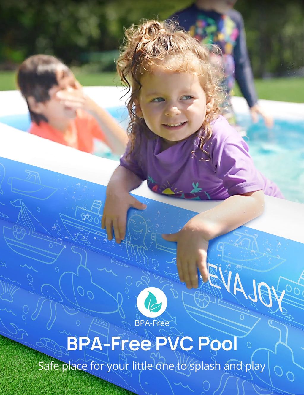 Inflatable Swimming Pools 118'' x 72'' x 20'' L42381