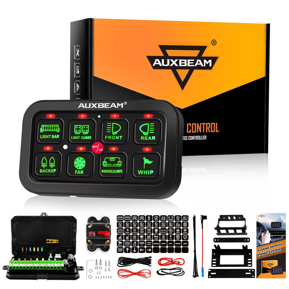 8 Gang Switch Panel G476