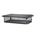 14x22 High Black Galv Chimney Cap with 3/4x22 Mesh H914213